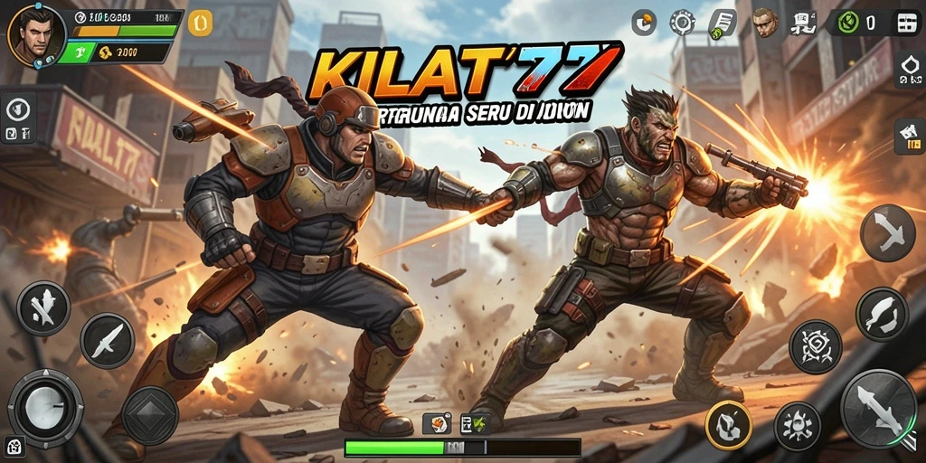 Tampilan gameplay seru KILAT77 yang penuh aksi dan tantangan.