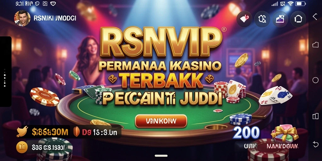 Screenshot gameplay RSNVIP menampilkan aksi mendebarkan dalam permainan Kasino.